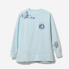 Personalized Faith Sweatshirt | Ice Blue
