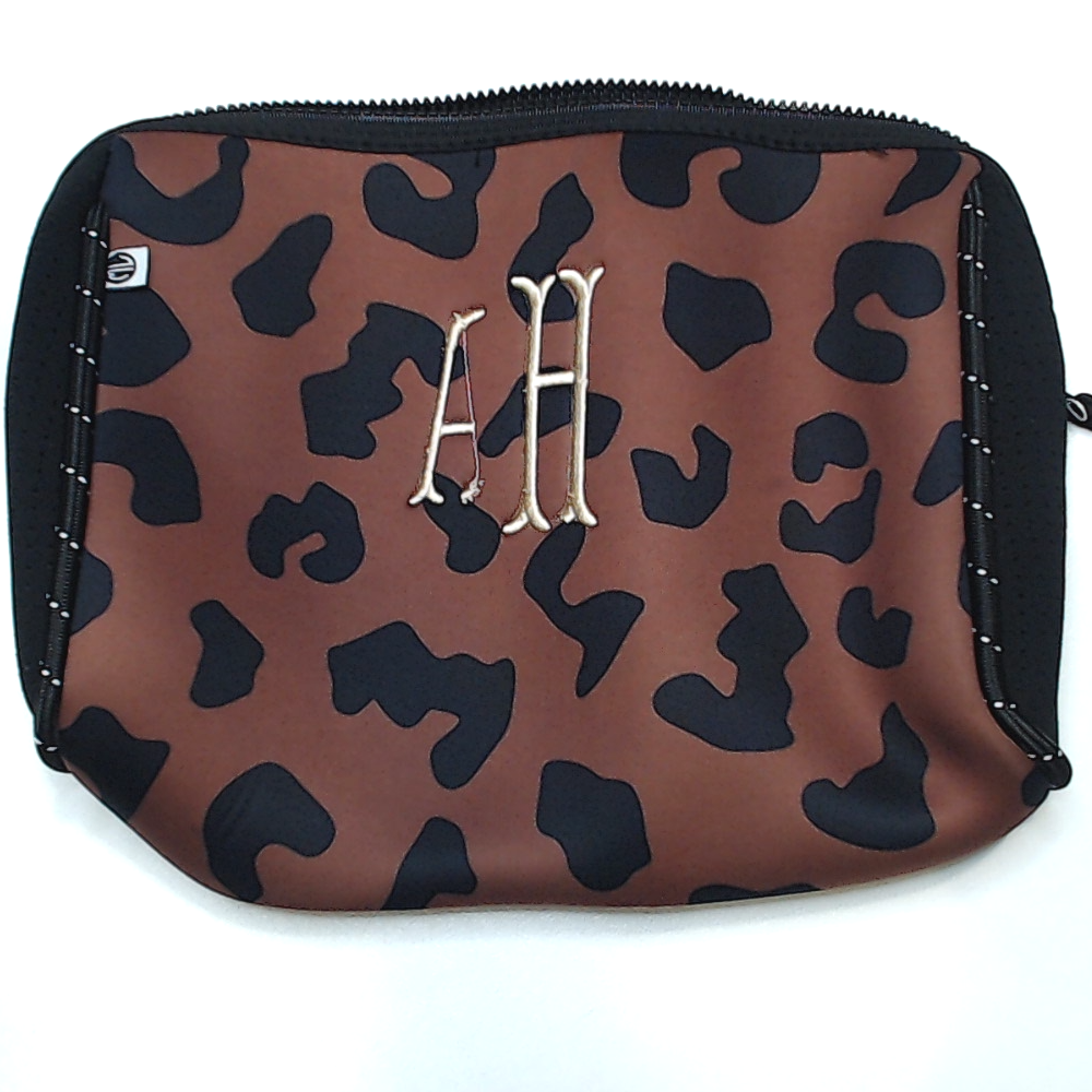 BLOOPER ACCESSORY: Monogrammed Neoprene Cosmetic Case