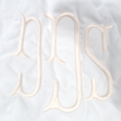 BLOOPER KIDS: Monogrammed White Eyelet Baby Bloomers