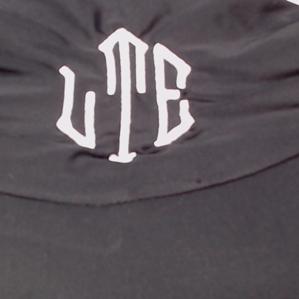 BLOOPER SWIM: Monogrammed Swim Visor