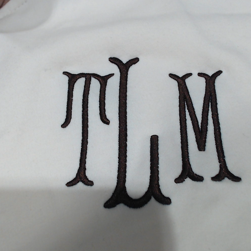 BLOOPER CLOTHING: Monogrammed Colorblock Sweatshirt