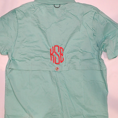 BLOOPER CLOTHING: Monogrammed Fishing Shirt