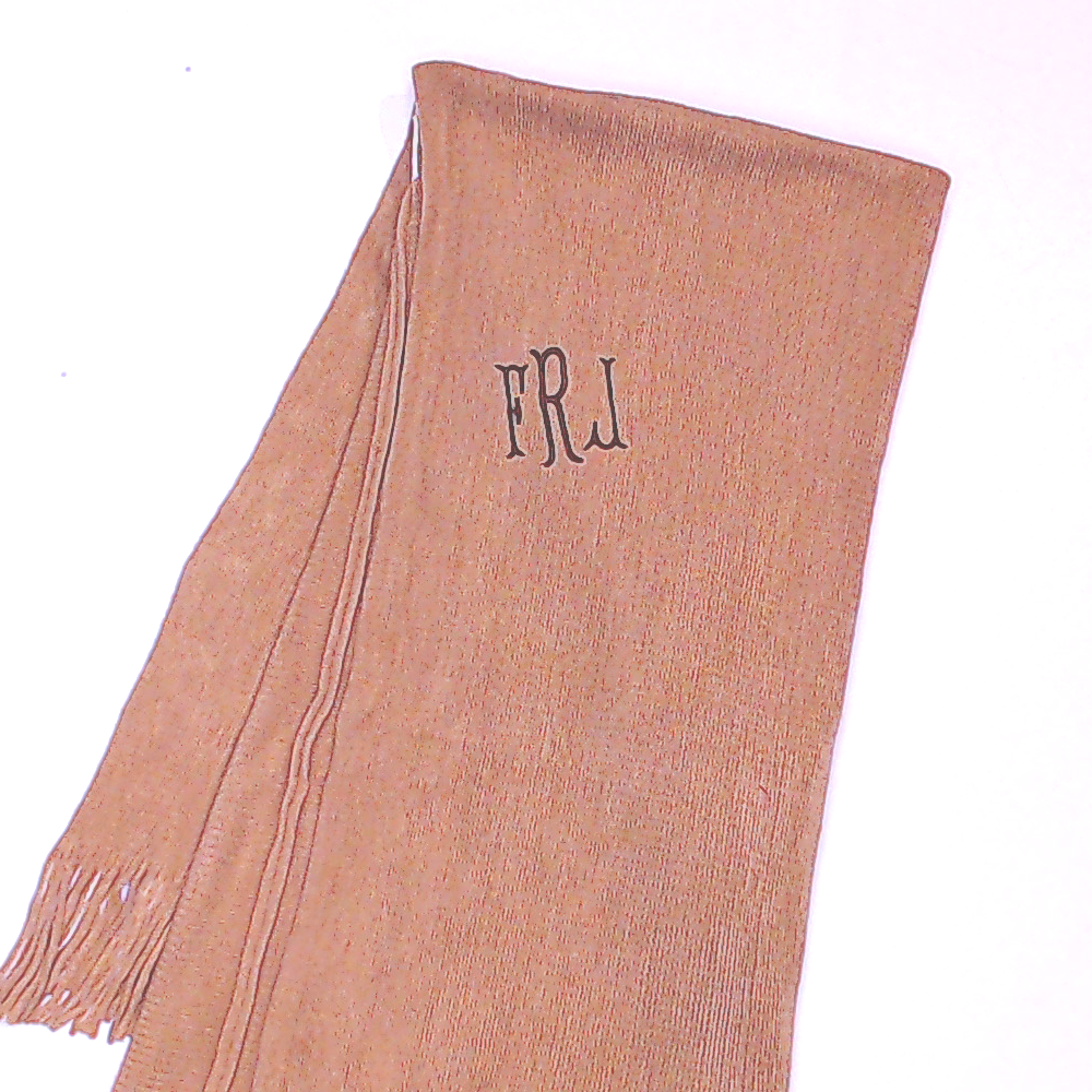 BLOOPER CLOTHING: Monogrammed Poncho Wrap