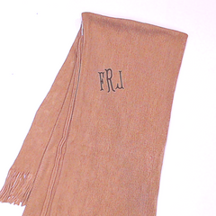 BLOOPER CLOTHING: Monogrammed Poncho Wrap