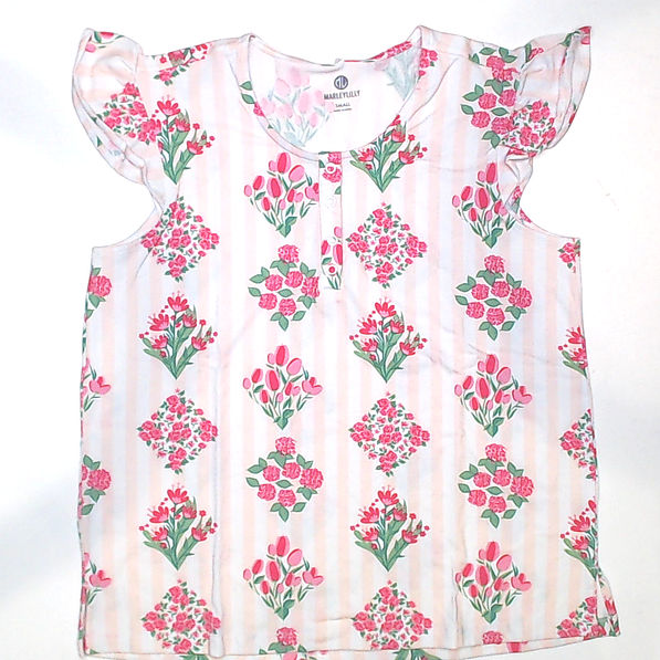 BLOOPER CLOTHING: Blank Ruffle Top