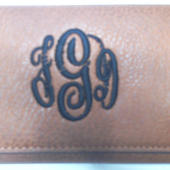 BLOOPER ACCESSORY: Monogrammed Wallet