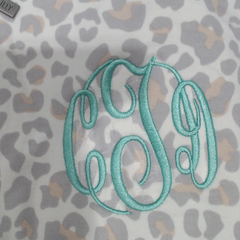 BLOOPER CLOTHING: Monogrammed Quarter Zip Sweatshirt
