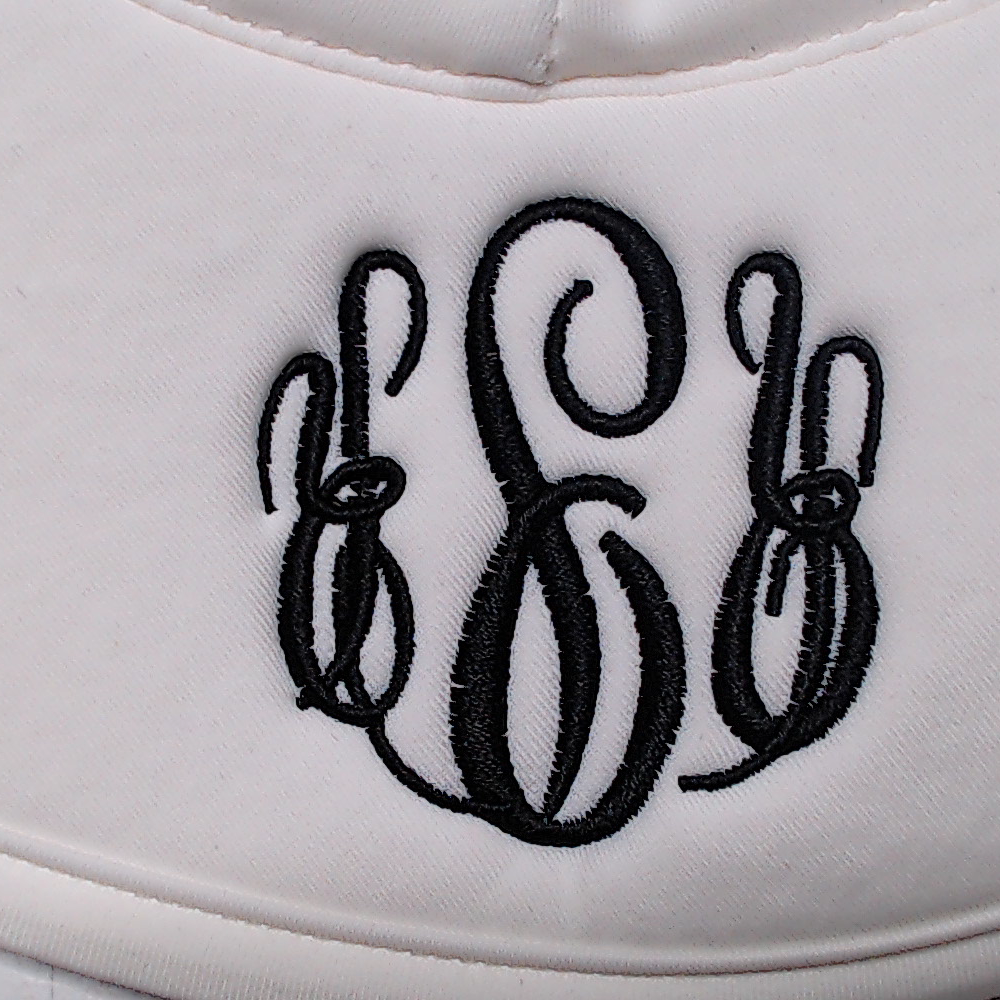BLOOPER KIDS: Monogrammed Baby Sun Hat