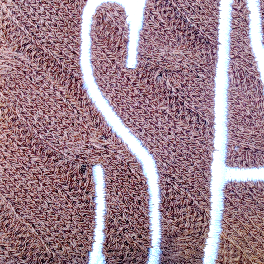 BLOOPER CLOTHING: Monogrammed Poncho