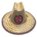 BLOOPER KIDS: Monogrammed Kids Straw Hat