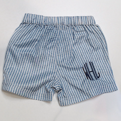BLOOPER KIDS: Monogrammed Boys Swim Trunks