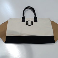 BLOOPER BAG: Monogrammed Upscale Weekender