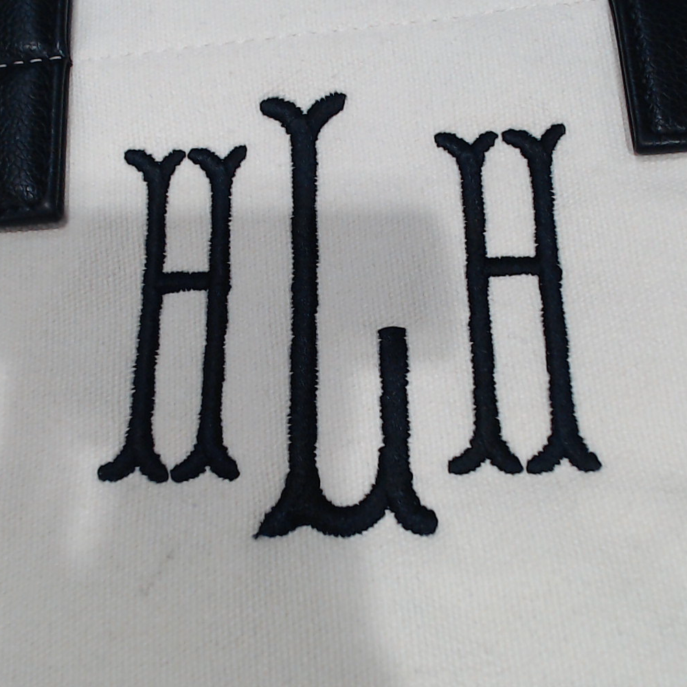 BLOOPER BAG: Monogrammed Upscale Weekender