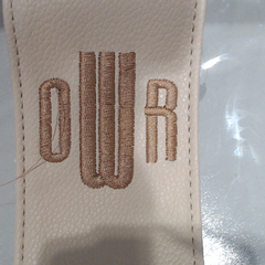 BLOOPER BAG: Monogrammed Clear Stadium Crossbody Bag