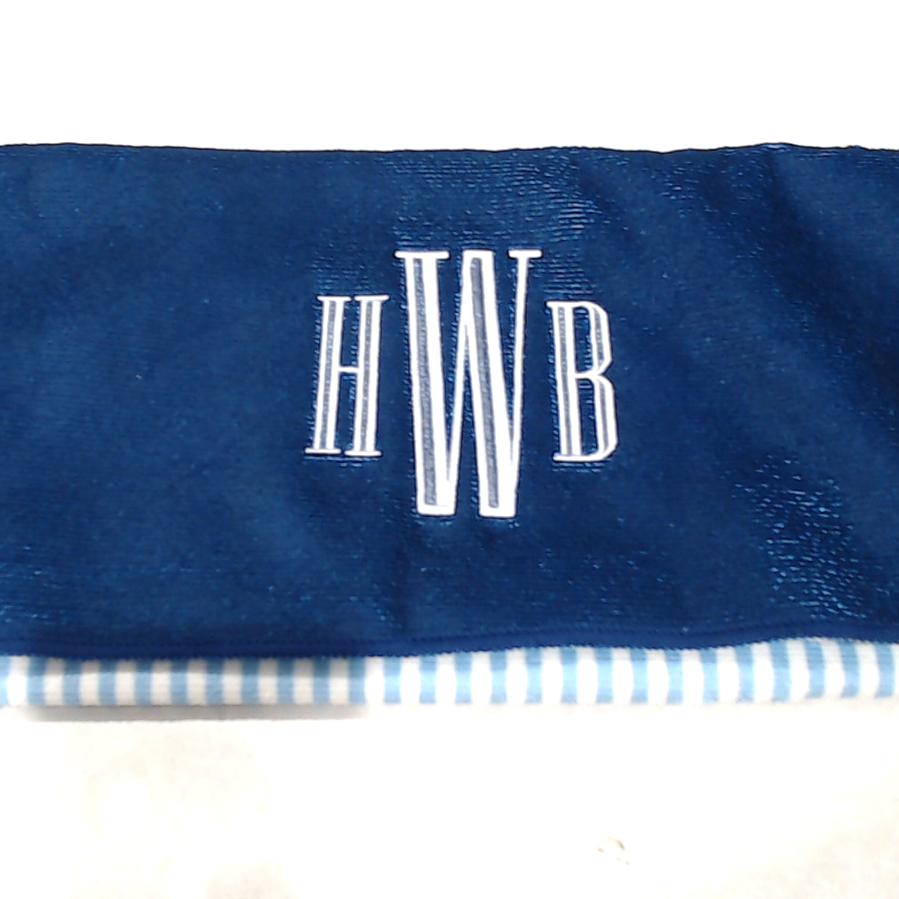 BLOOPER KIDS: Monogrammed Kids Beach Towel