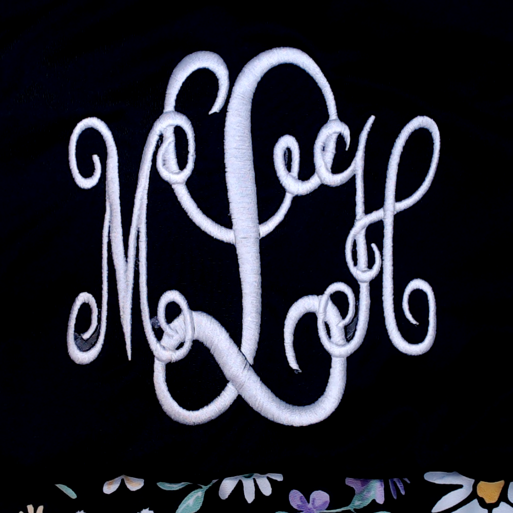 BLOOPER SWIM: Monogrammed Beach Cover Up