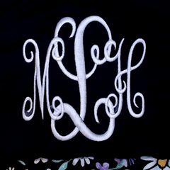 BLOOPER SWIM: Monogrammed Beach Cover Up