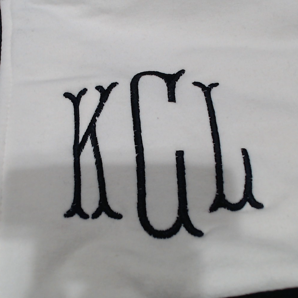 BLOOPER CLOTHING: Monogrammed Quarter Zip Sweatshirt
