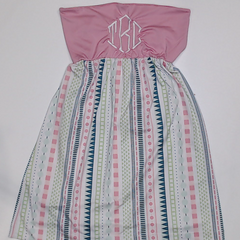 BLOOPER SWIM: Monogrammed Beach Cover Up