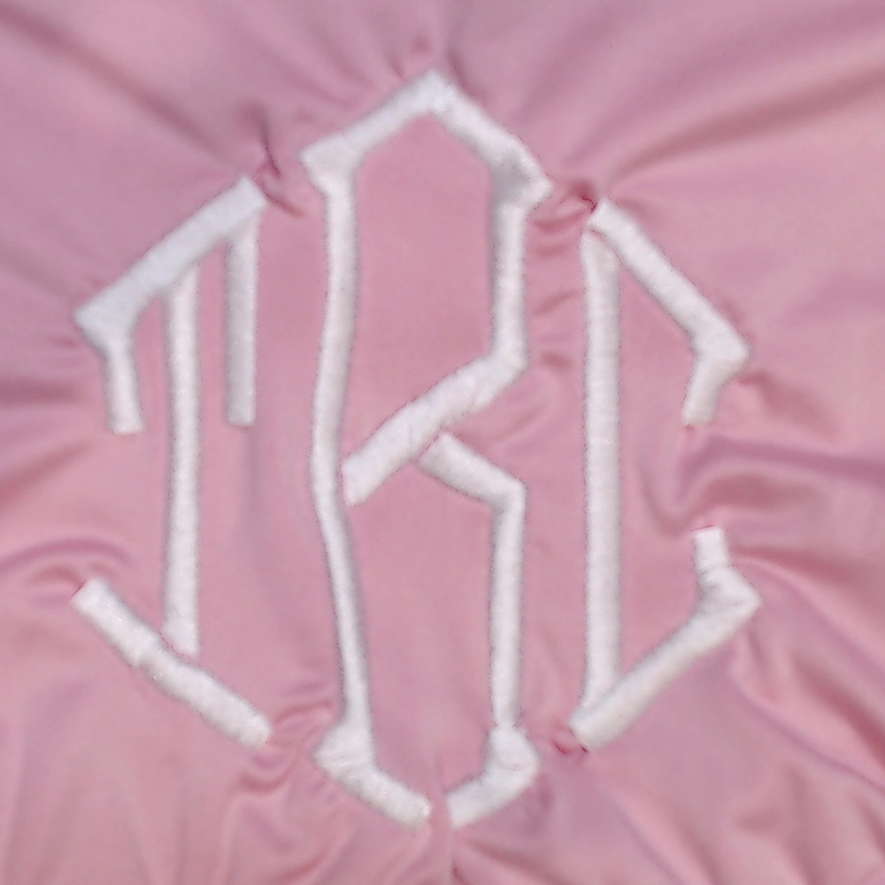 BLOOPER SWIM: Monogrammed Beach Cover Up