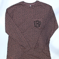 BLOOPER CLOTHING: Monogrammed Long Sleeve Shirt