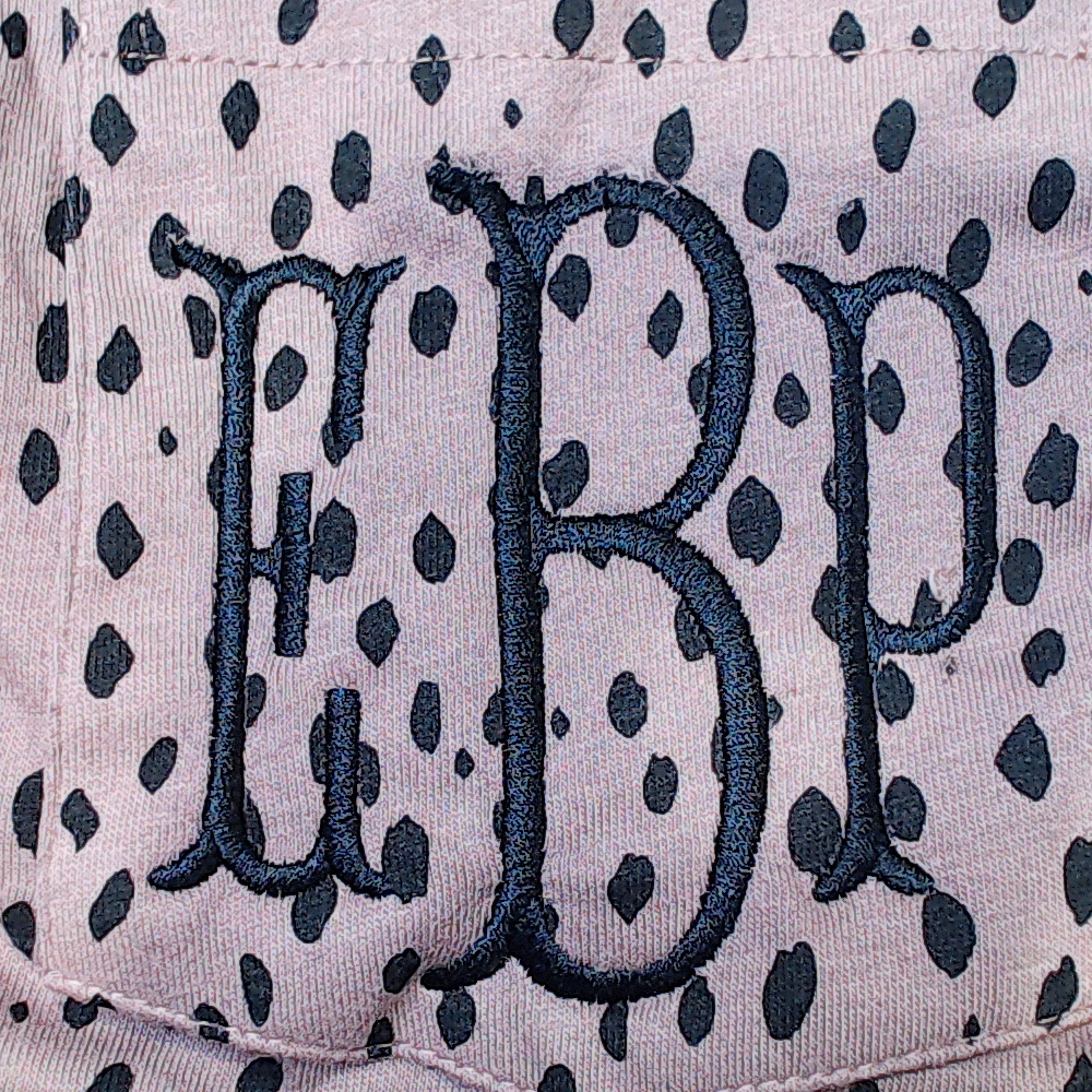 BLOOPER CLOTHING: Monogrammed Long Sleeve Shirt