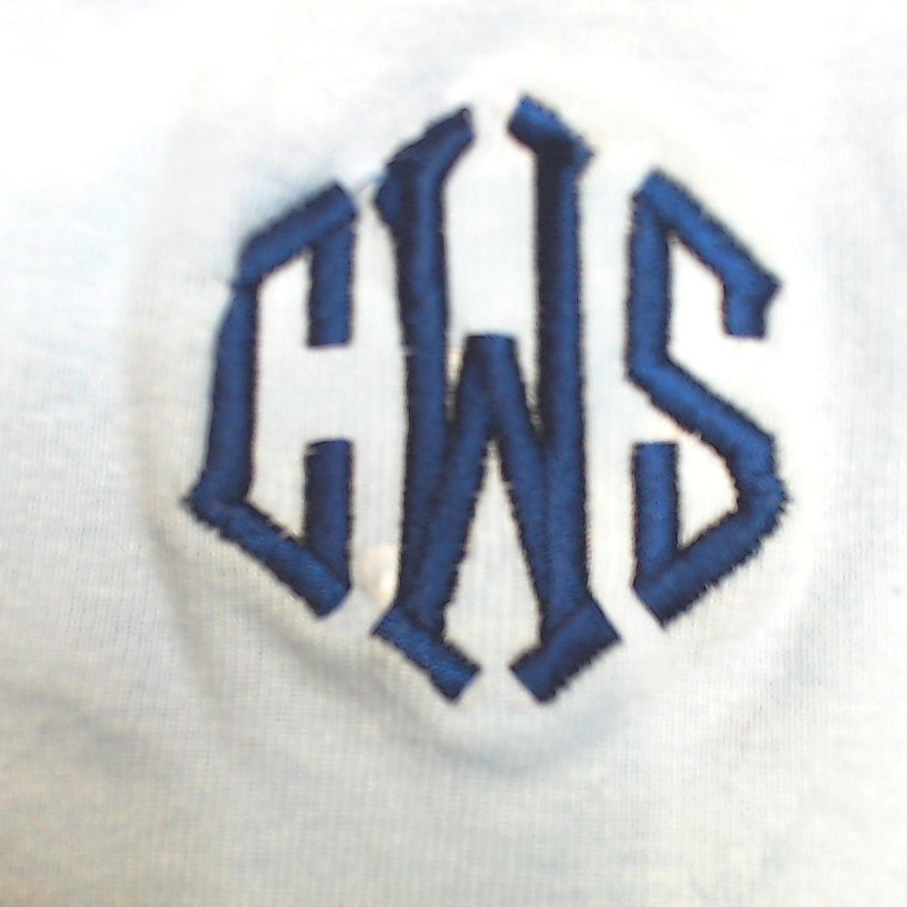 BLOOPER KIDS: Monogrammed Baby Layette Gown
