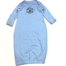 BLOOPER KIDS: Monogrammed Baby Layette Gown