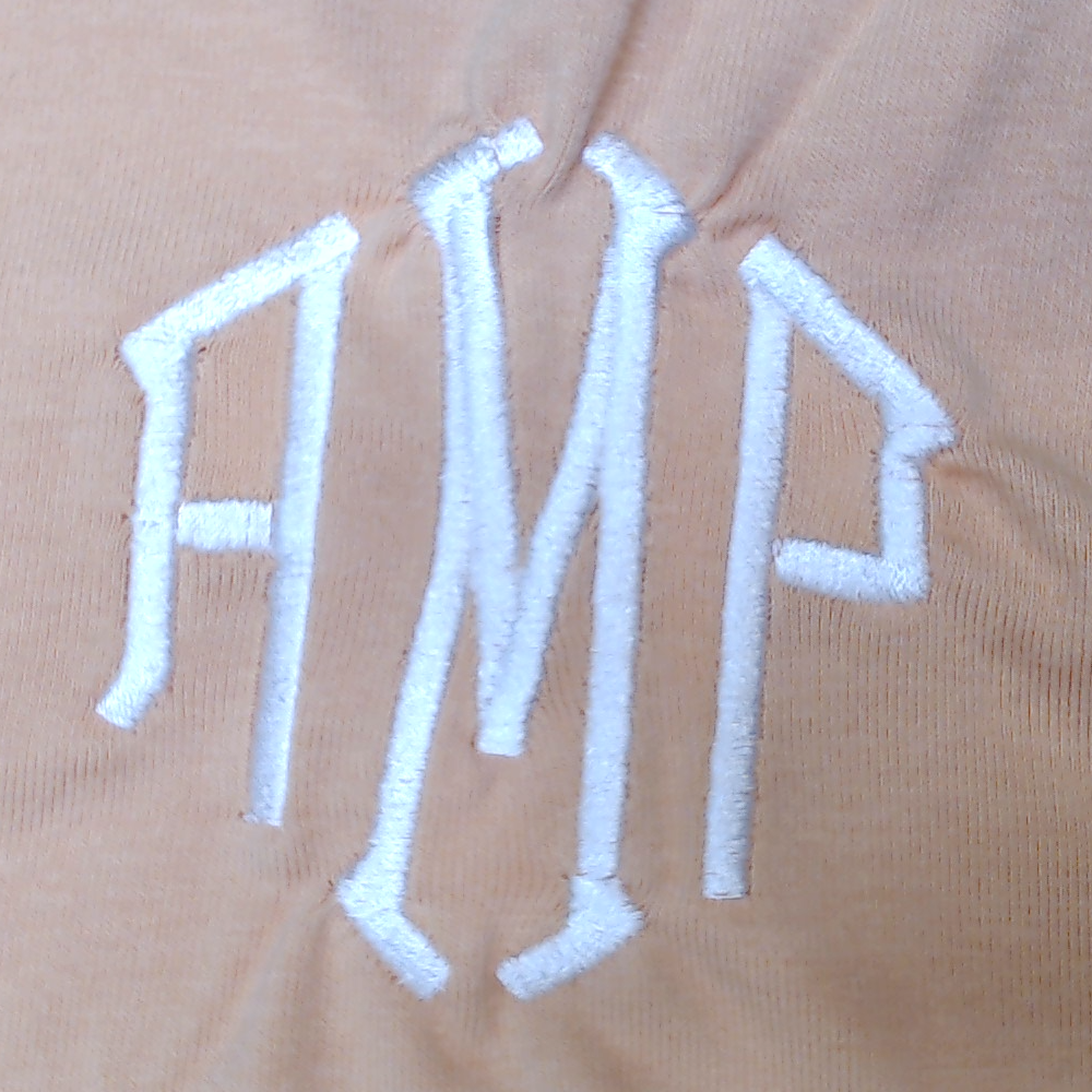 BLOOPER CLOTHING: Monogrammed Short Sleeve Tee