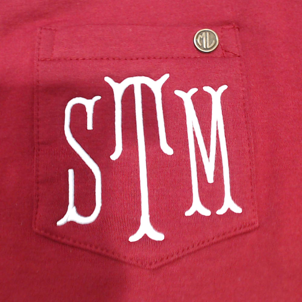 BLOOPER CLOTHING: Monogrammed Crewneck Sweatshirt