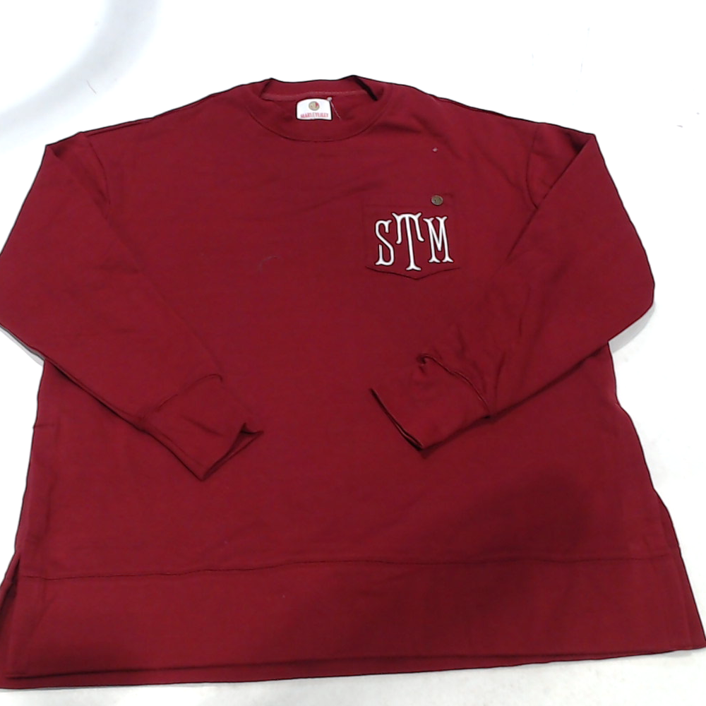 BLOOPER CLOTHING: Monogrammed Crewneck Sweatshirt