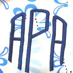BLOOPER SWIM: Monogrammed Nantucket Cover Up