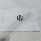 BLOOPER ACCESSORY: Monogrammed Hand Towel