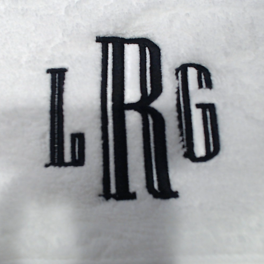 BLOOPER ACCESSORY: Monogrammed Hand Towel