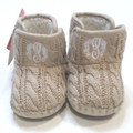 BLOOPER KIDS: Monogrammed Baby Booties