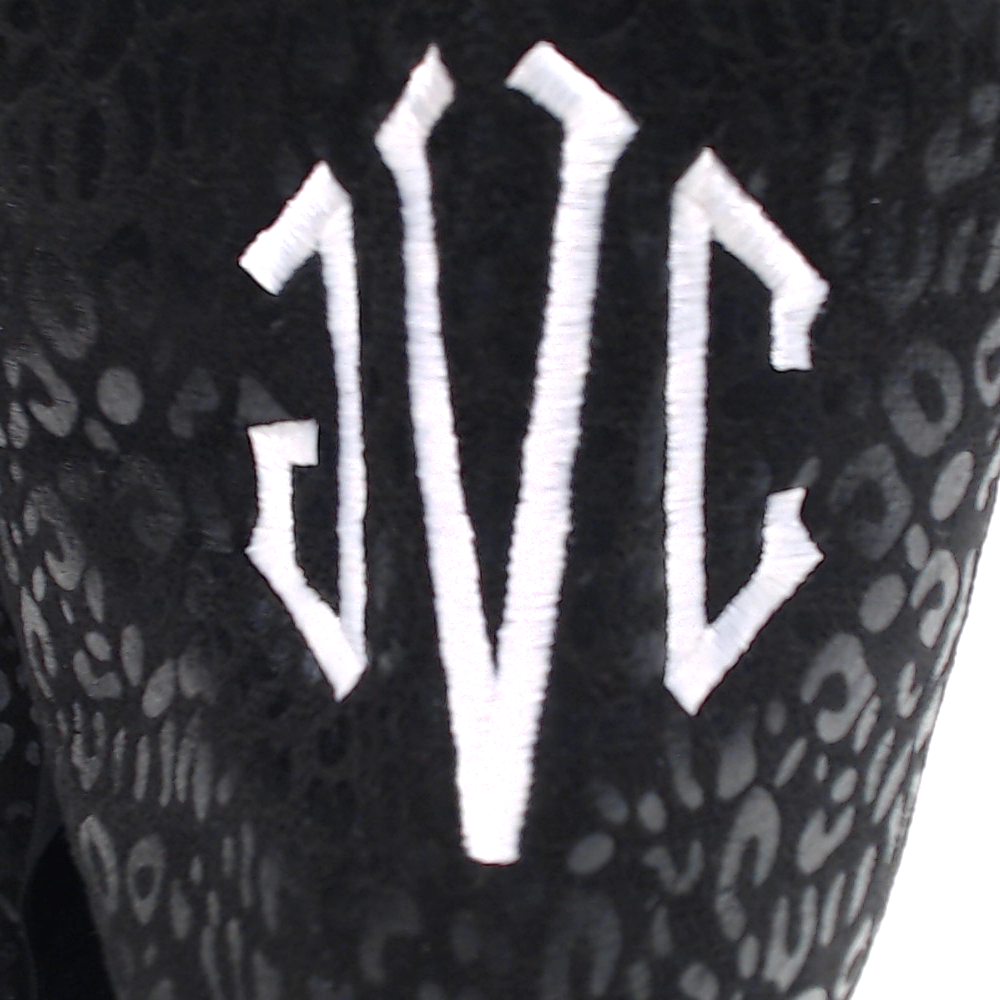 BLOOPER SHOES: Monogrammed Sherpa Tie Booties