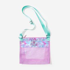 monogrammed seashell bag in mermaid