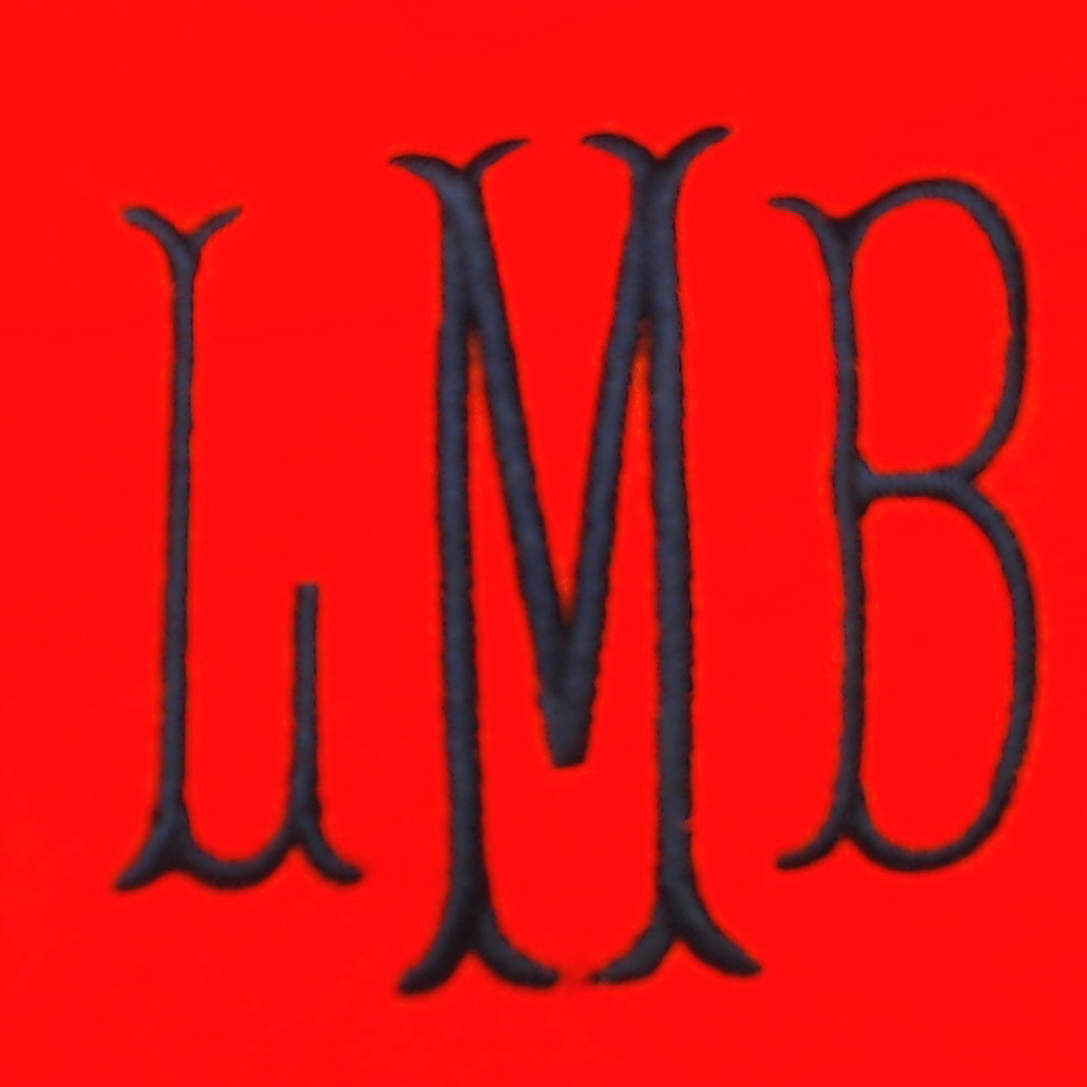 BLOOPER CLOTHING: Monogrammed Quarter Zip Sweatshirt