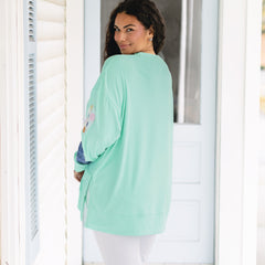 back of easter sweatshirt