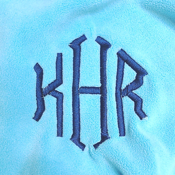 BLOOPER CLOTHING: Monogrammed Puff Sleeve Fleece Pullover