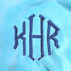 BLOOPER CLOTHING: Monogrammed Puff Sleeve Fleece Pullover