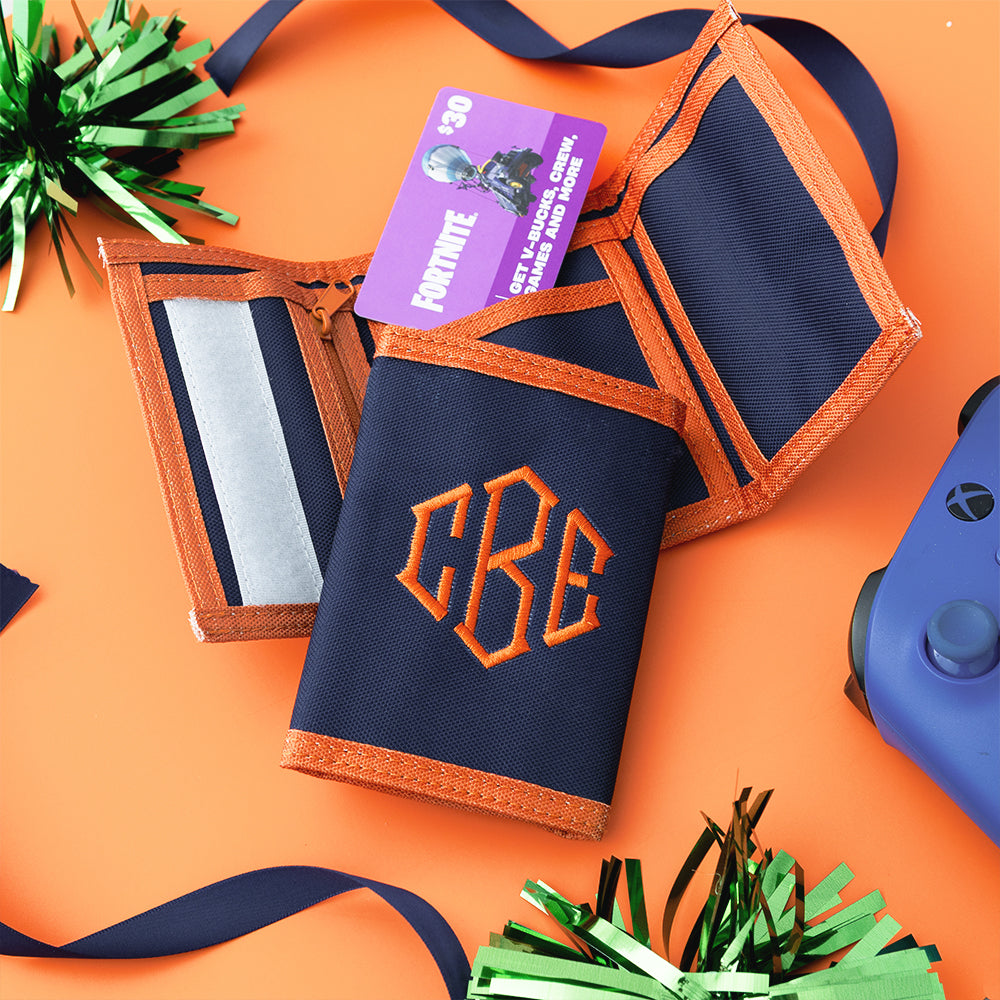 Personalized Kids Wallet | Navy