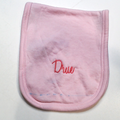 BLOOPER KIDS: Monogrammed Baby Terry Burp Cloth