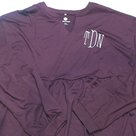 BLOOPER CLOTHING: Monogrammed Peplum Top