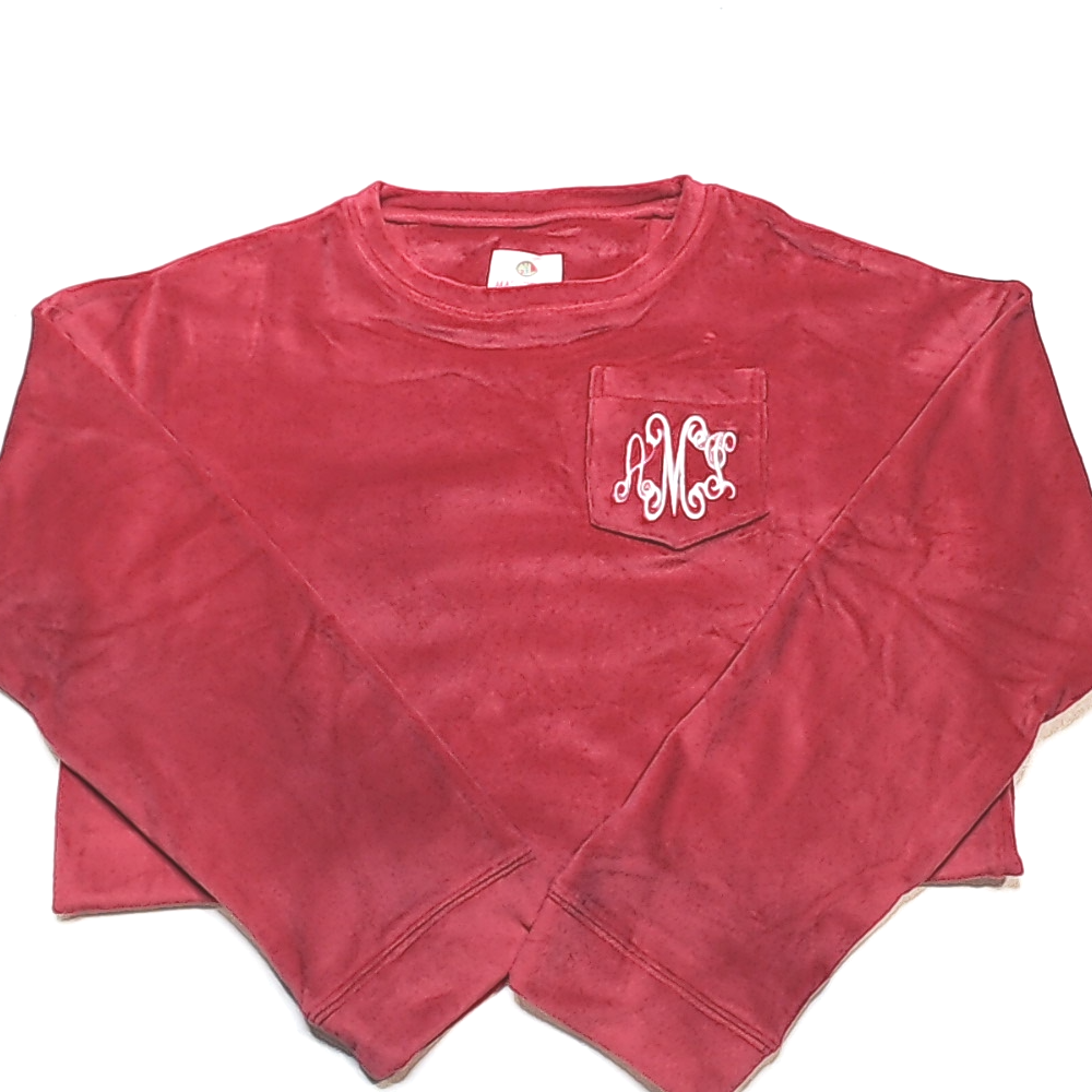 BLOOPER KIDS: Monogrammed Kids Softspun Sweatshirt