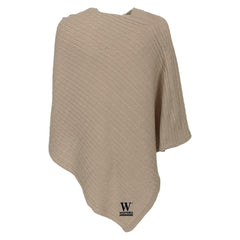wofford terriers poncho in camel