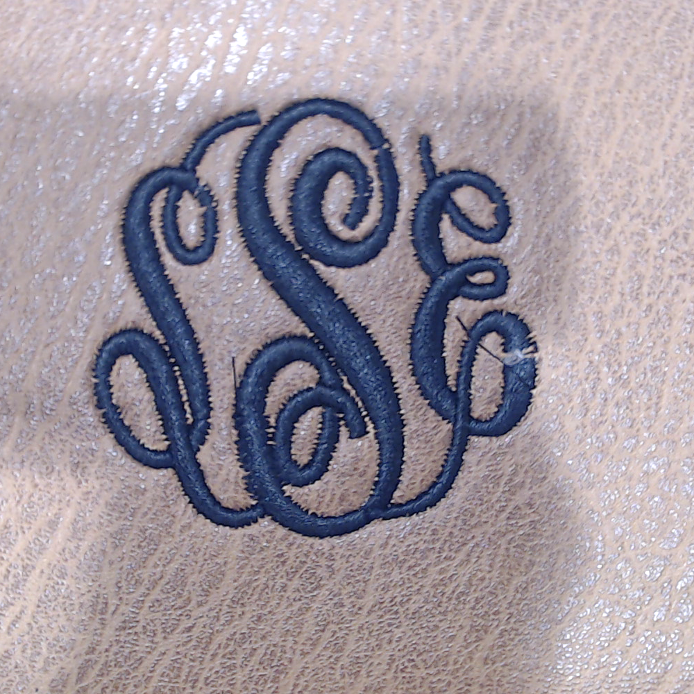 BLOOPER ACCESSORY: Monogrammed Square Wallet