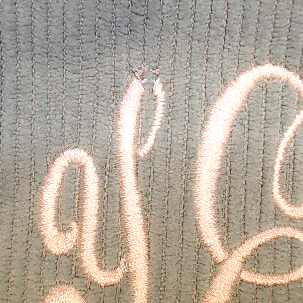BLOOPER BAG: Monogrammed Corded Cosmetic Case