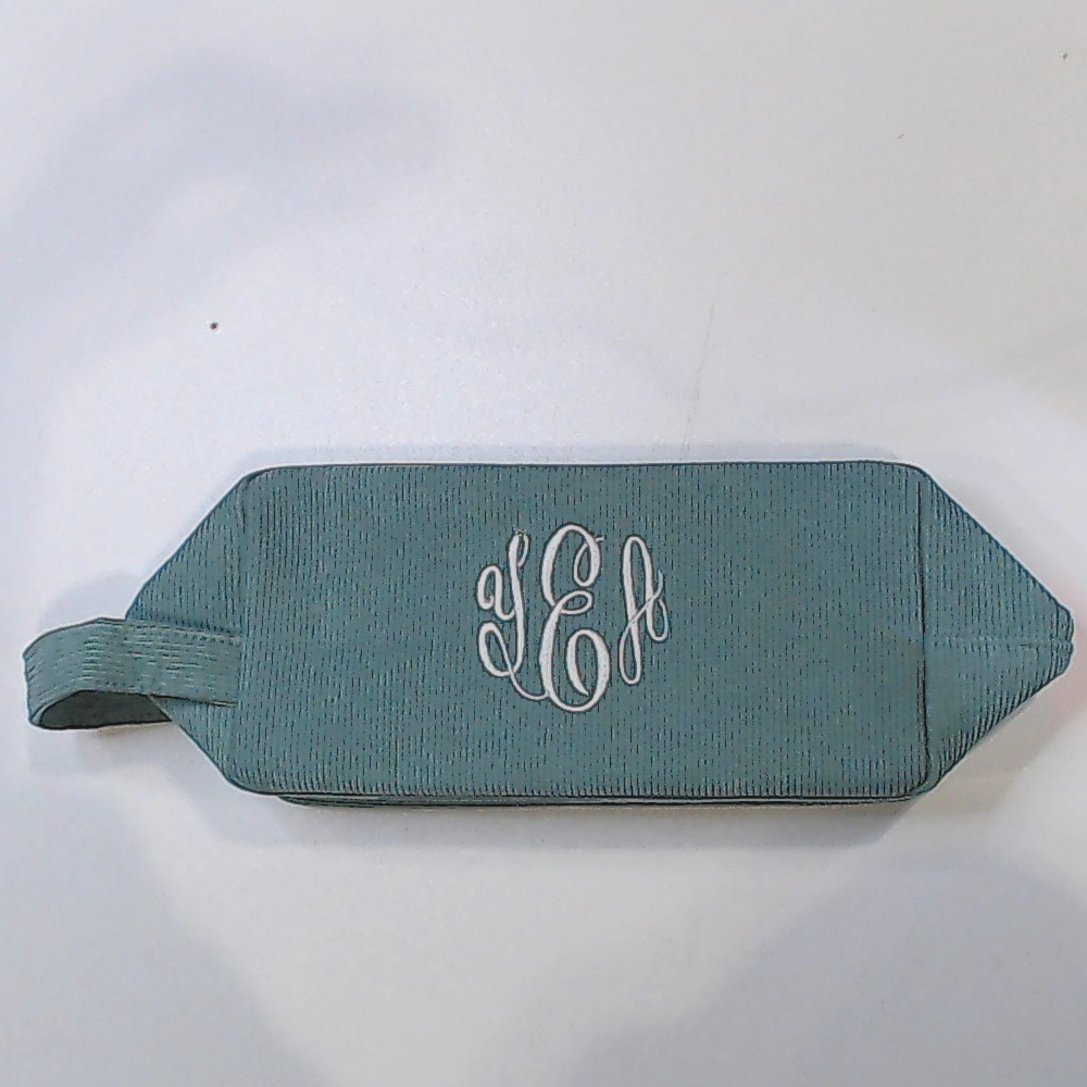 BLOOPER BAG: Monogrammed Corded Cosmetic Case