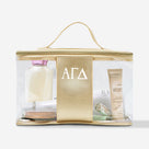 Alpha Gamma Delta Clear Train Case | Clear
